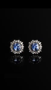 Nova Crown Earrings by Jeffrey Burroughs