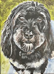 ‘Max’ Acrylic on Canvas 