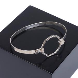 Hammered / Twisted Clip Bracelet
