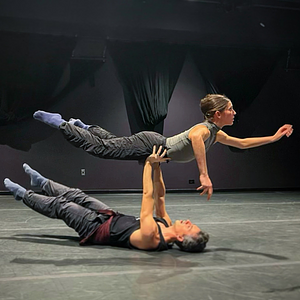 Co-Artistic Directors Gavin Stewart and Vanessa Owen in rehearsal in 2023.