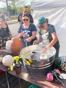Horsehair Raku Demo